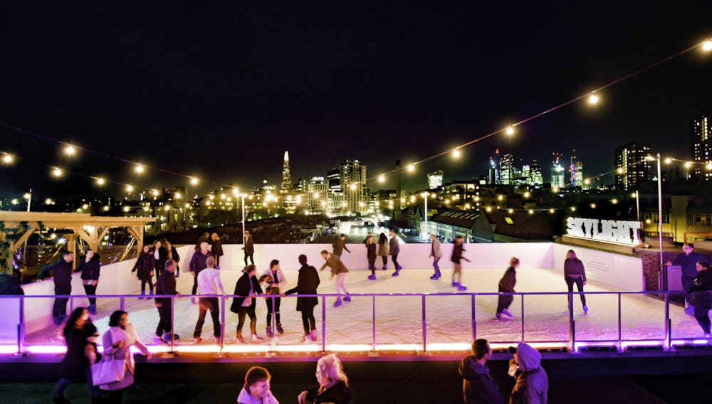 Rooftop ice rink? This is where to book your Christmas office do