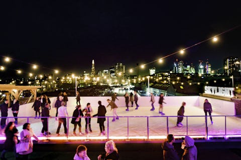 Rooftop ice rink? This is where to book your Christmas office do