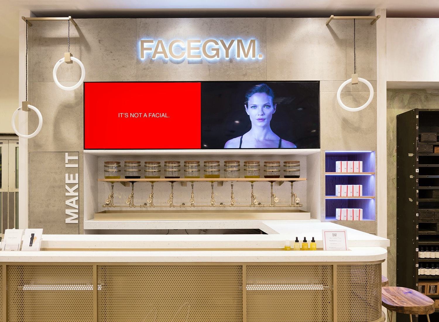 Where to go to get pampered before your Christmas party Facegym skin complexion facelift beauty treatment