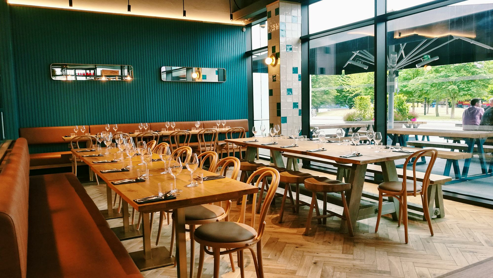 Wellbourne Brasserie london restaurants private hire events light bright modern venues