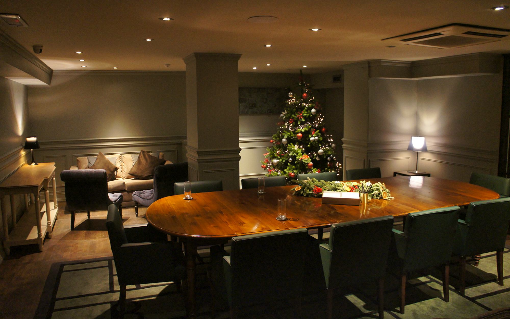 Eight Club Bank london private members clubs venues events private hire christmas festive parties