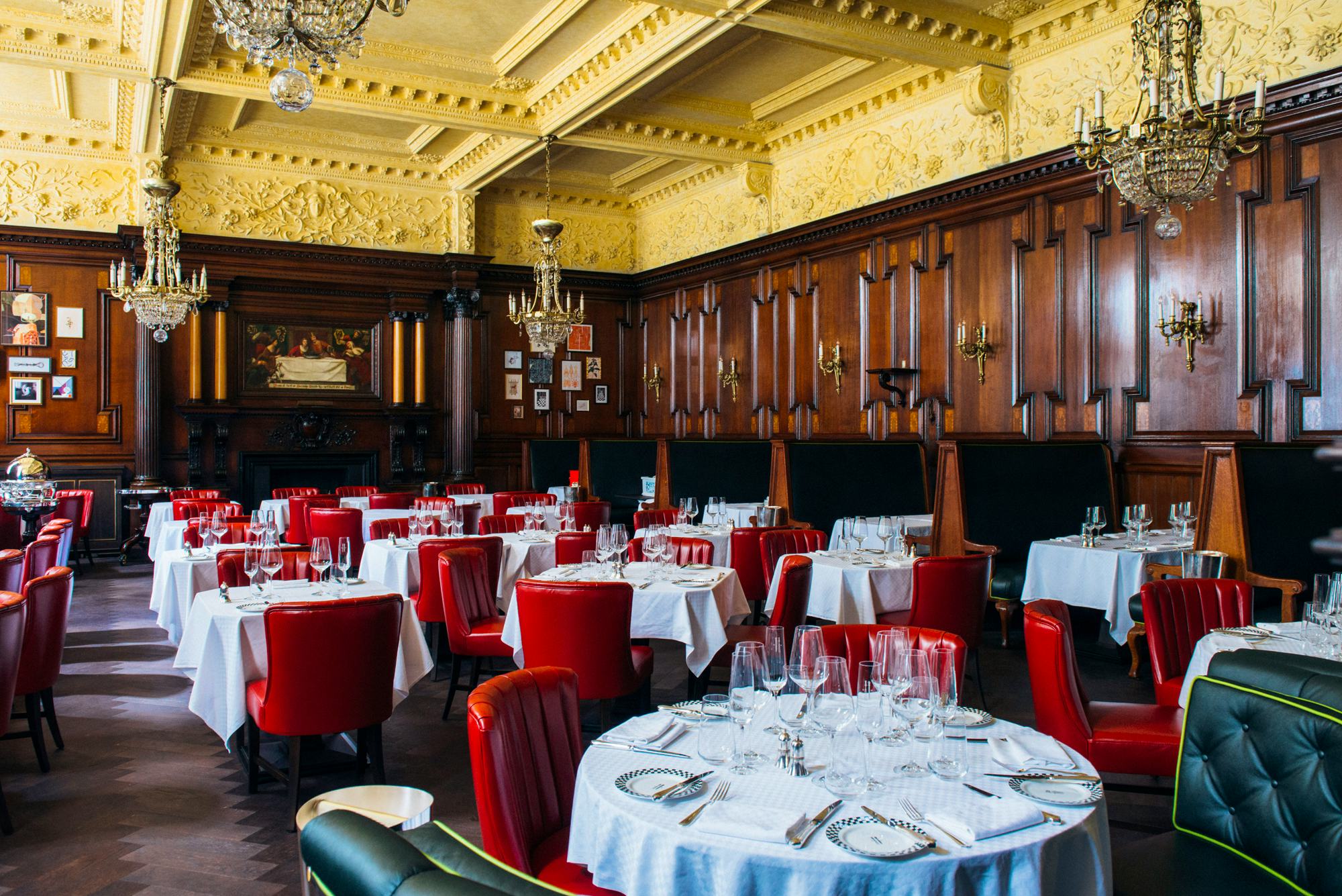 Christmas parties at Simpsons on the Strand london restaurants