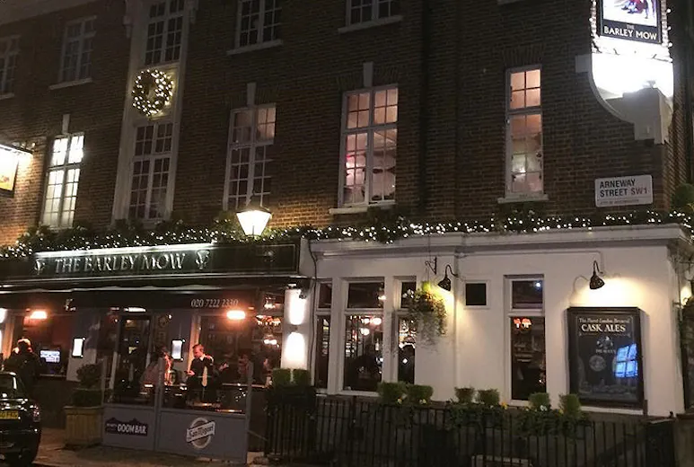 Christmas at The Barley Mow Horseferry Road