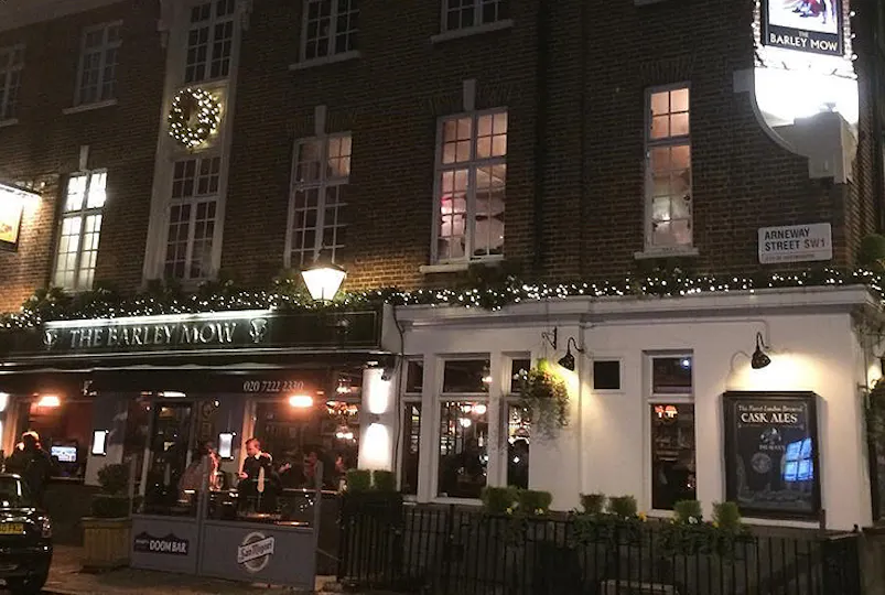 Christmas at The Barley Mow Horseferry Road