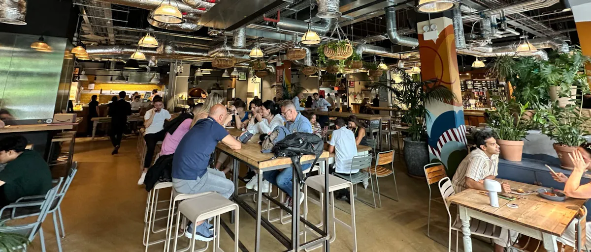 Mercato Metropolitano Wood Wharf