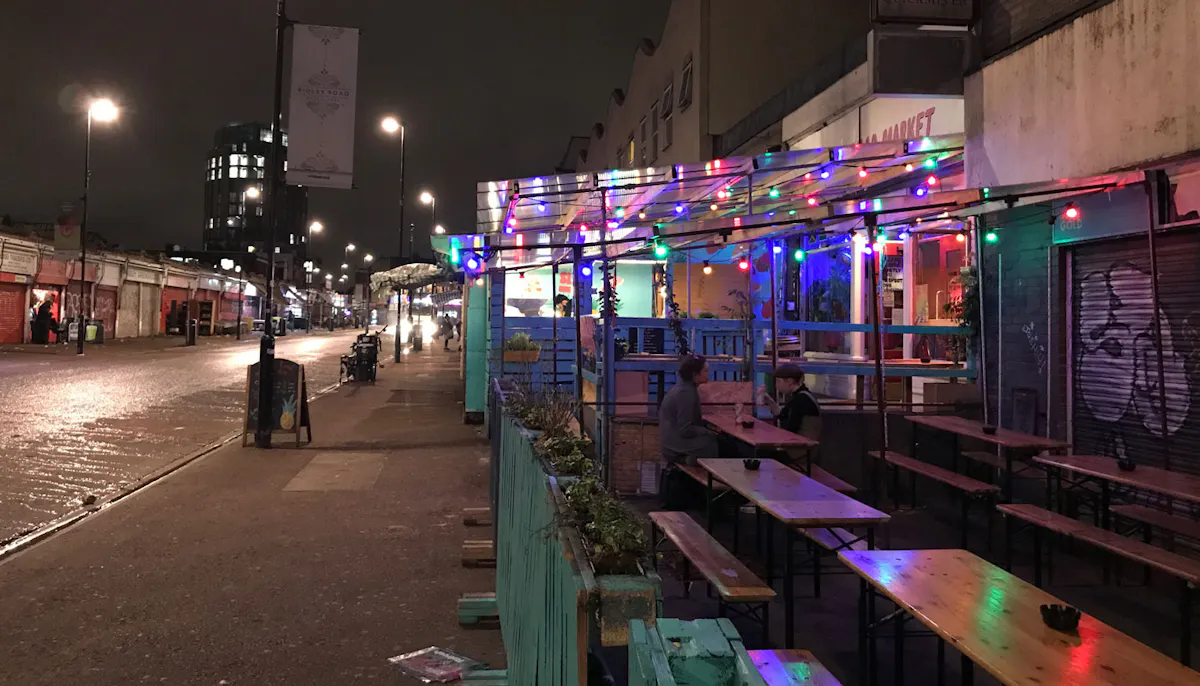 Christmas at Ridley Road Market Bar
