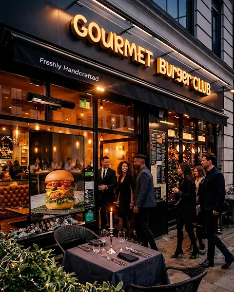Gourmet Burger Club Covent Garden