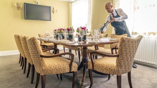 Auberge du Lac private dining room