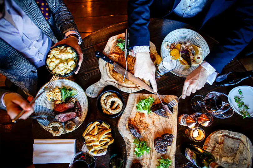 Christmas at Steak Restaurant Picardy Place