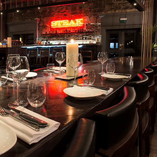 Christmas at Steak Restaurant Picardy Place