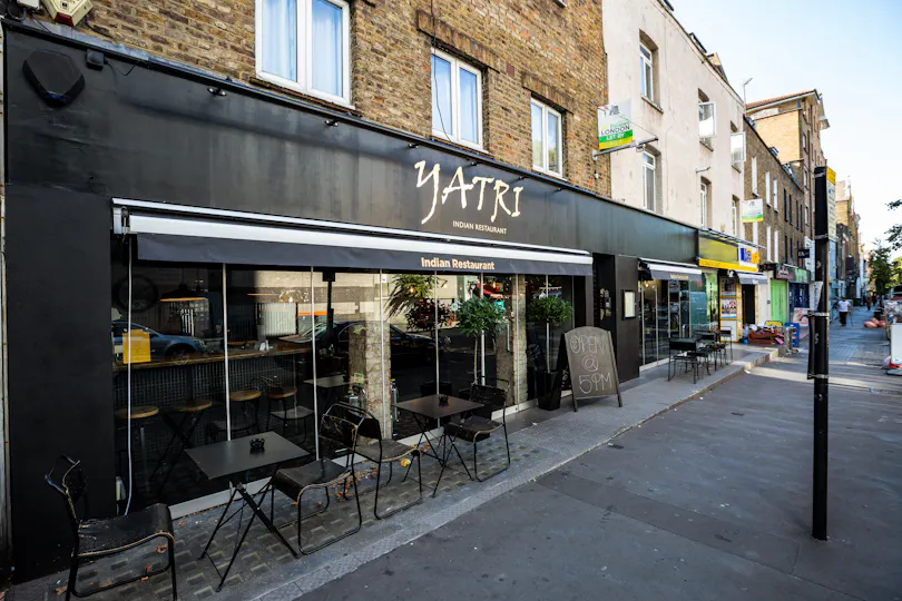 Christmas as Yatri Indian Restaurant