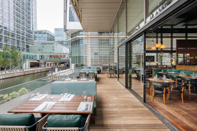 Hawksmoor Bar Wood Wharf