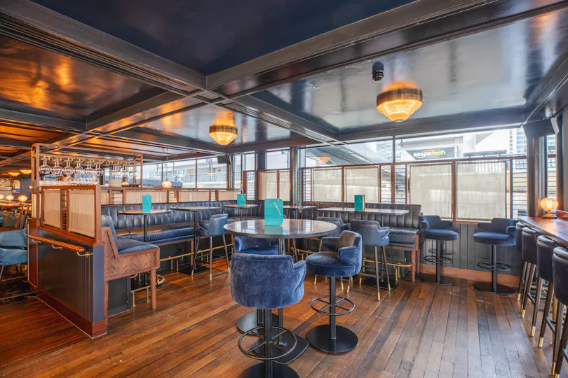 Hawksmoor Bar Wood Wharf