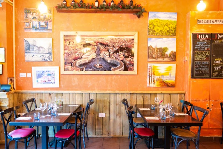 Bella Roma Lewisham in London Christmas party venues