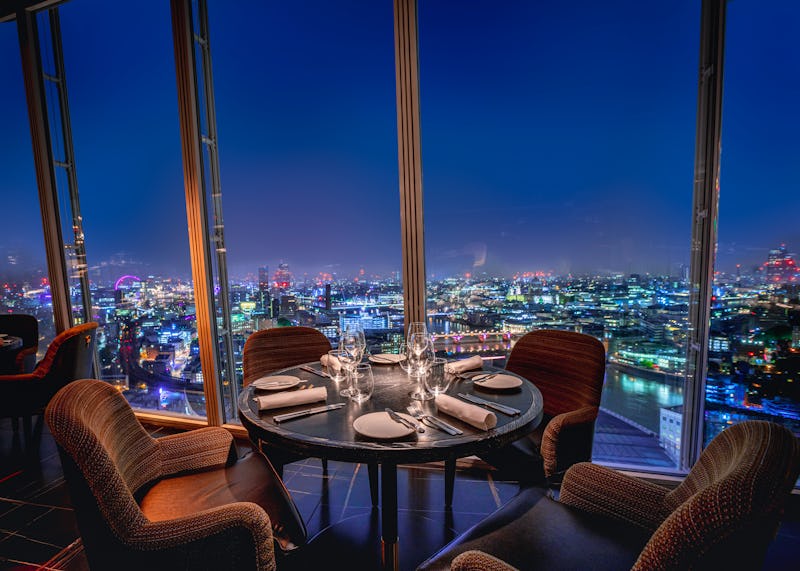 Aqua Shard in London - Christmas party venues