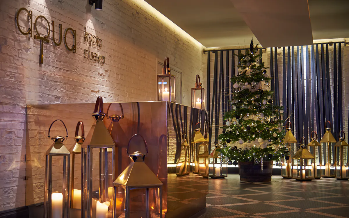 Christmas at Aqua Regent Street