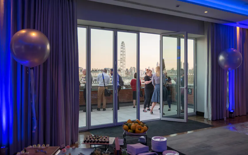 Roof Terrace & Riverside Room @ IET London: Savoy Place