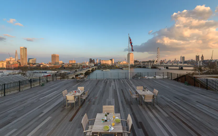 Roof Terrace & Riverside Room @ IET London: Savoy Place
