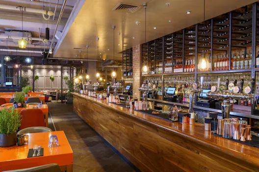 Bar area