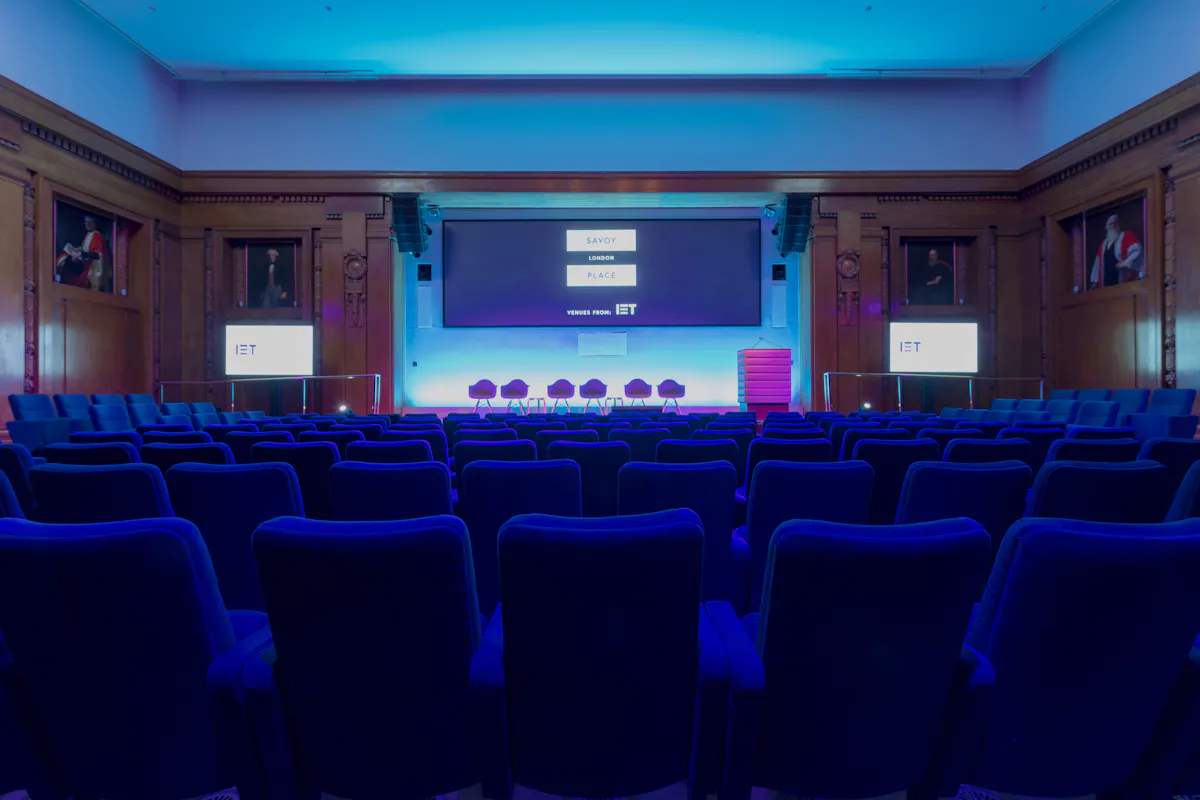 The Kelvin Lecture Theatre @ IET London: Savoy Place