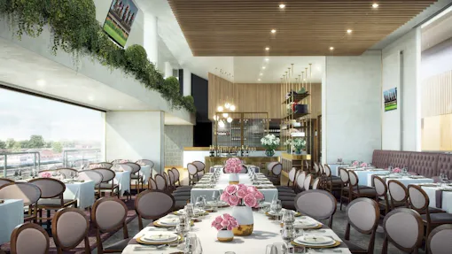Large Banquets at Ascot Racecourse