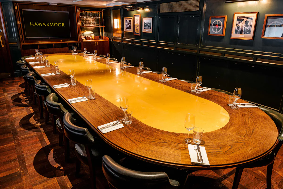 Hawksmoor Bar Wood Wharf