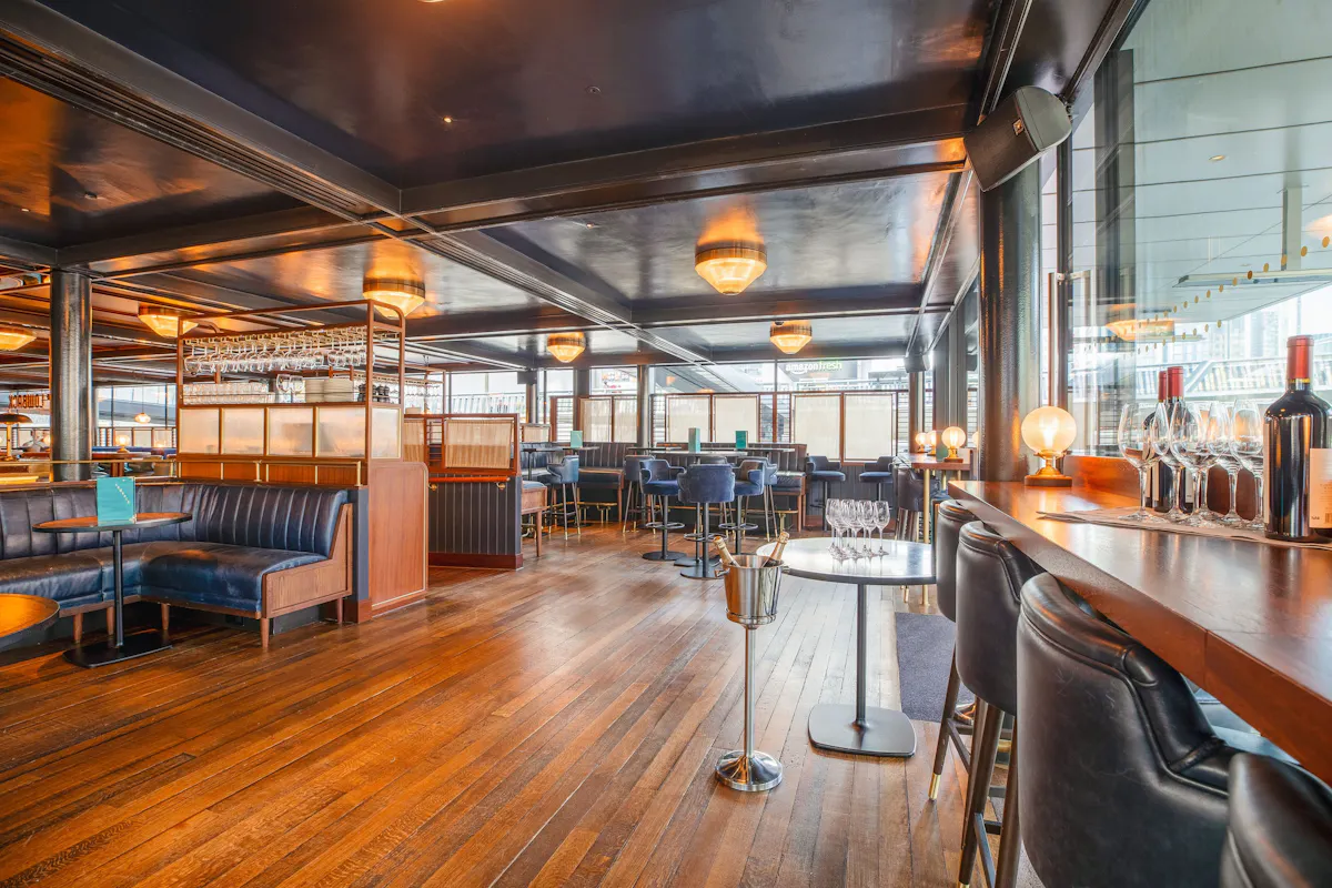 Hawksmoor Bar Wood Wharf