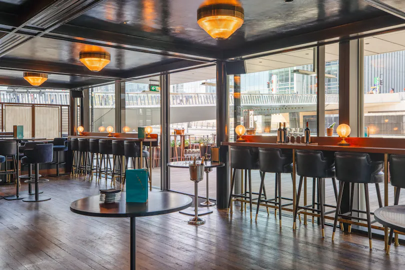 Hawksmoor Bar Wood Wharf
