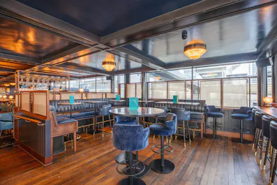 Hawksmoor Bar Wood Wharf