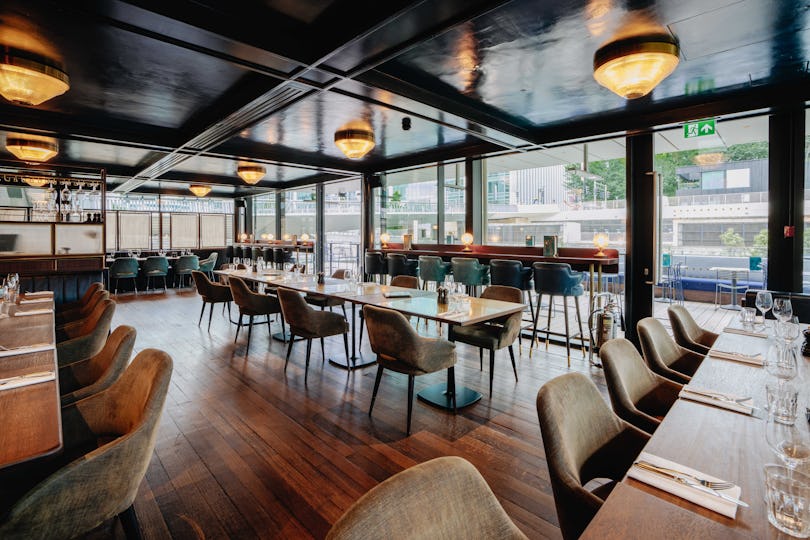 Hawksmoor Bar Wood Wharf