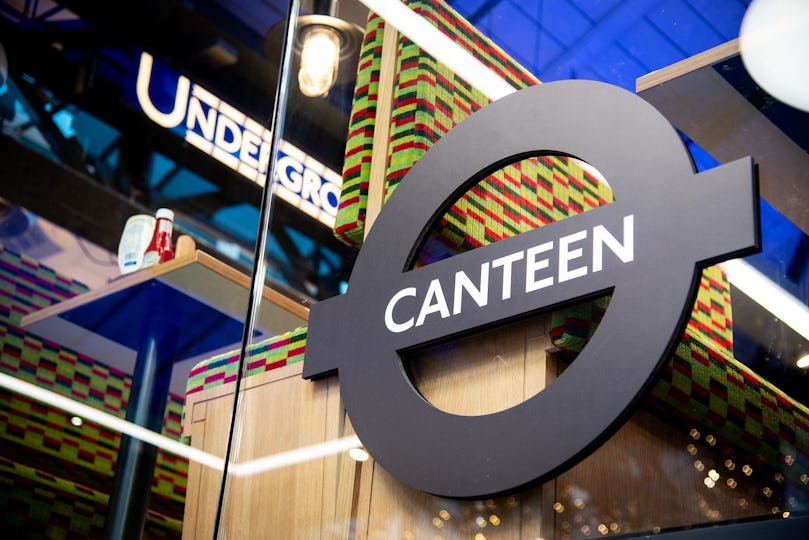 Canteen at the London Transport Museum