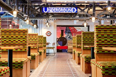 Canteen at the London Transport Museum