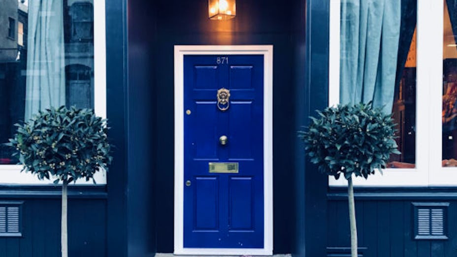 The Little Blue Door 
