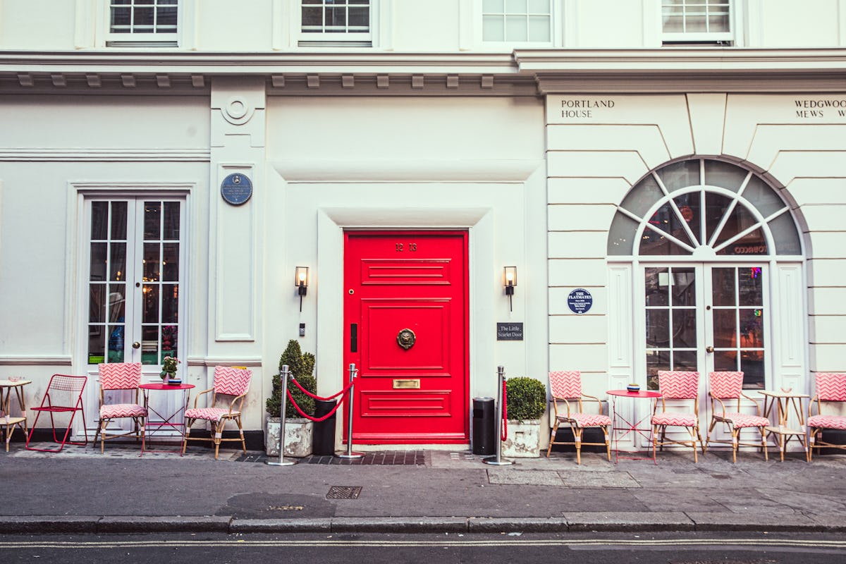 The Little Scarlet Door