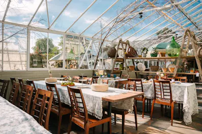 The Glass House at Houghton Lodge