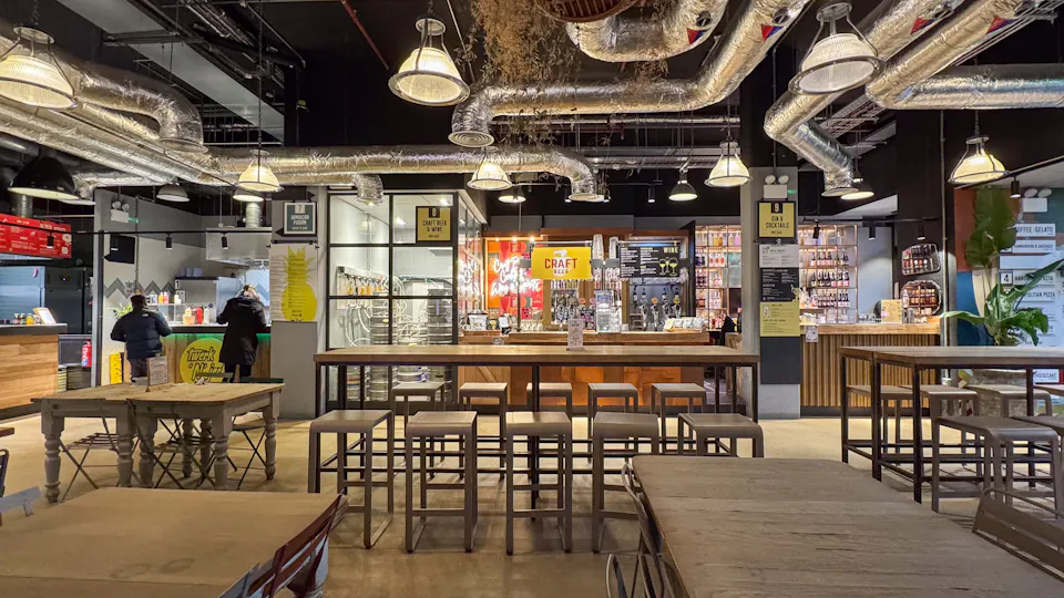 Mercato Metropolitano Wood Wharf