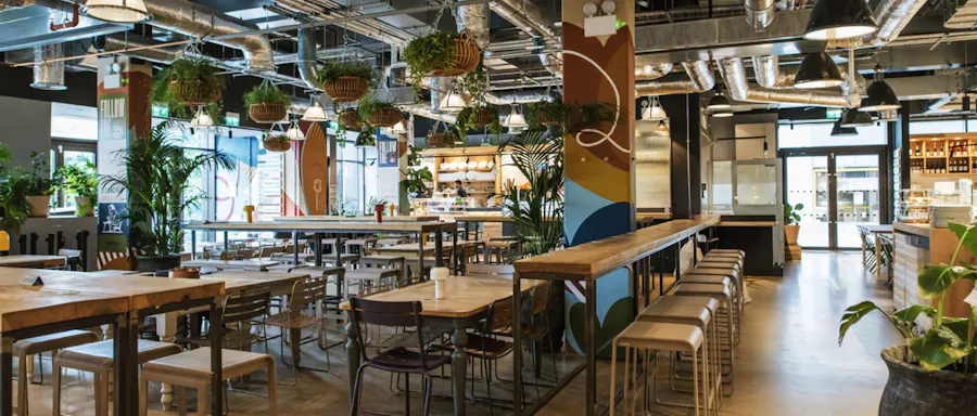 Mercato Metropolitano Wood Wharf
