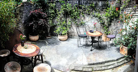 The Back Room and Patio Garden