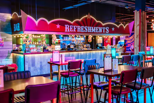 Carnival Food and Bar Area 