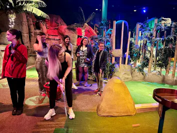 Volcano Falls Adventure Golf Edinburgh