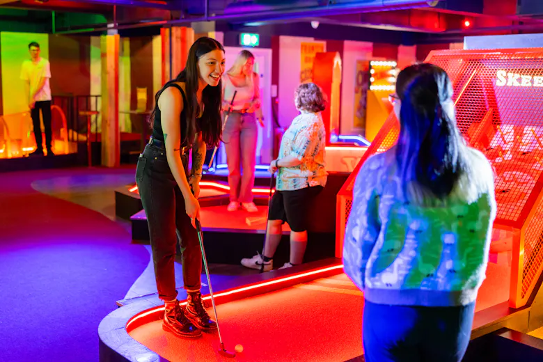 Volcano Falls Adventure Golf Milton Keynes