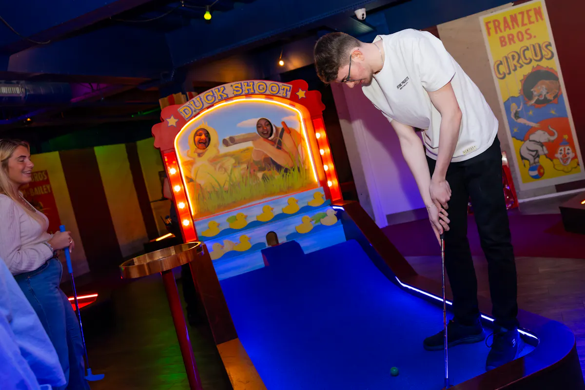 Volcano Falls Adventure Golf Milton Keynes