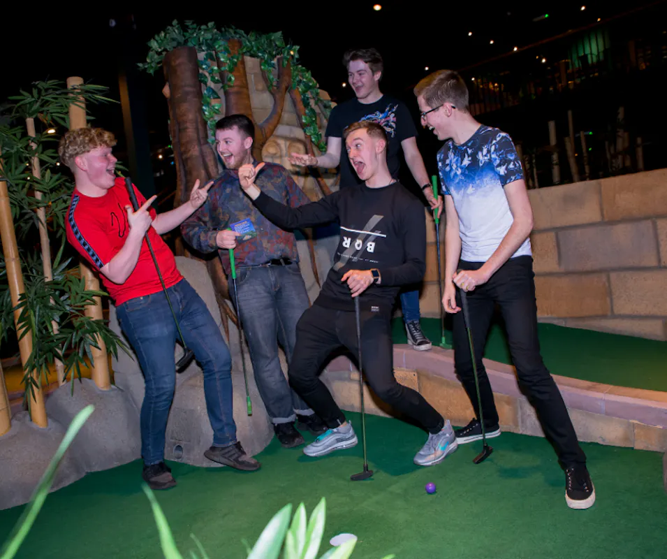 Volcano Falls Adventure Golf Castleford