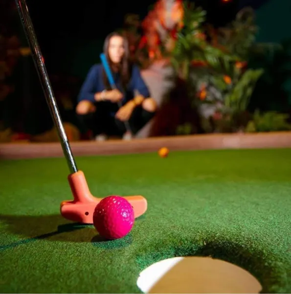 Volcano Falls Adventure Golf Leeds