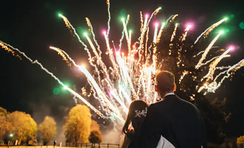 Weddings by Flashpoint Fireworks