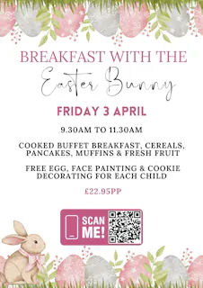 Breakfast with the Easter bunny