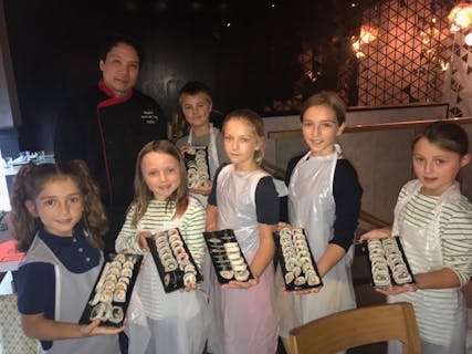 Train your nigiri ninjas in a kids' sushi class