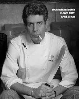 Bourdain Residency at Cafe Rust