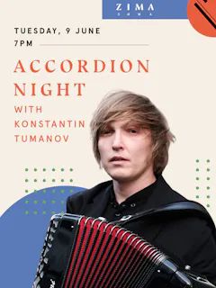 Accordion night with Konstantin Tumanov