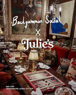 Backgammon Social x Julie’s